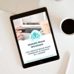 Website boost werkboek op tablet